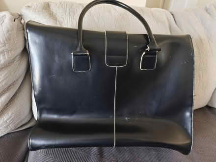 Photo of free Black Leather Bag (Near 92nd and Sheridan) #2