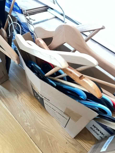 Photo of free Load of random clothes hangers (Knaphill) #2