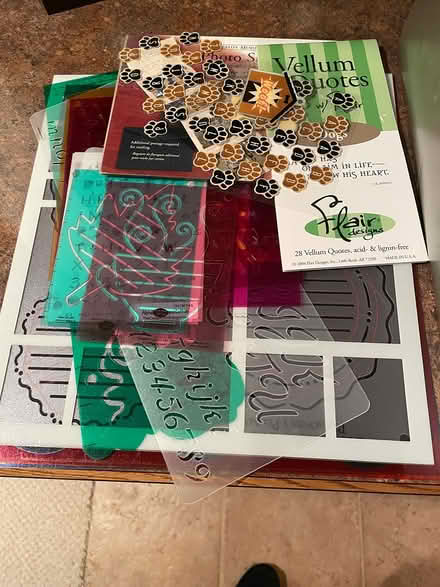 Photo of free Scrapbooking supplies (Roselle) #1