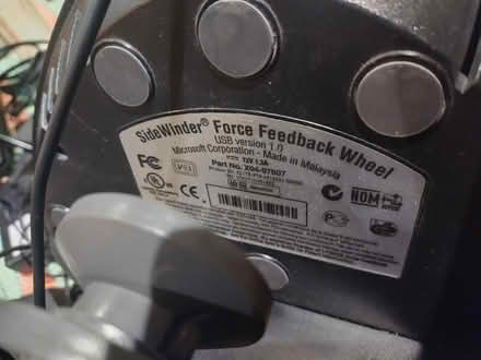 Photo of free Microsoft SideWinder Force Feedback Gaming Wheel (Ringmer BN8) #3