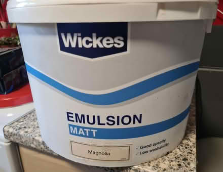 Photo of free 10L Tub of Magnolia Matt Emulsion (Longden SY5) #1