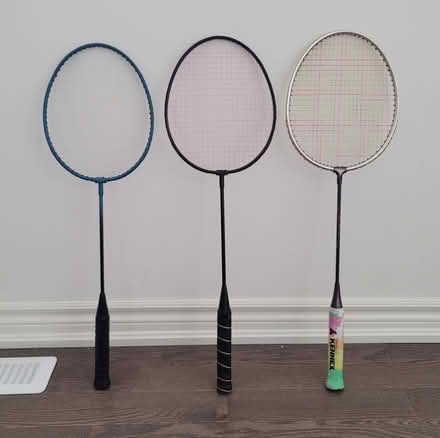 Photo of free 3x badminton rackets (Ajax) #1