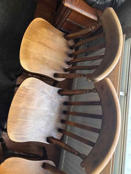 Photo of free 4 dinning chairs (South Wingfield DE55) #2