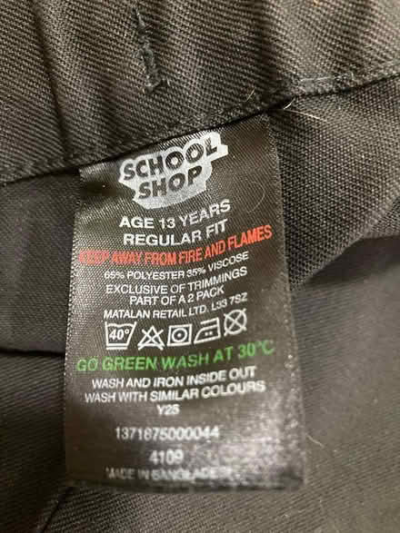 Photo of free 4 Pairs Boys School Trousers (Putnoe MK41) #2