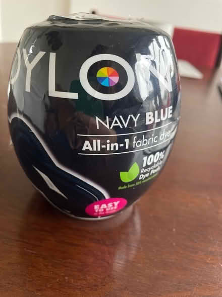 Photo of free Dylon navy blue washing machine dye (Pin Green Industrial Area SG1) #1