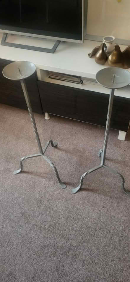 Photo of free Two floor iron candle holders (Ashton on Ribble preston PR2) #1