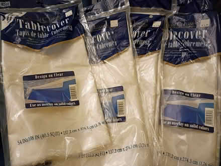 Photo of free Plastic Tablecloth (Birdland) #1