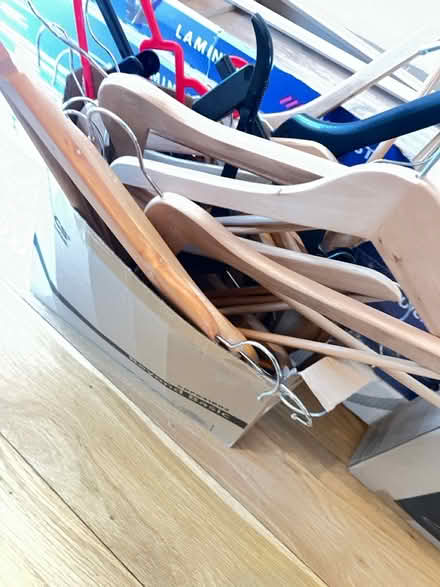 Photo of free Load of random clothes hangers (Knaphill) #3