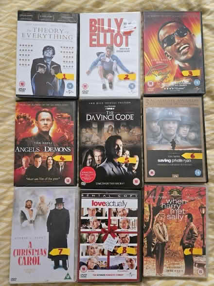 Photo of free DVD's #1 (Moreton CH46) #1