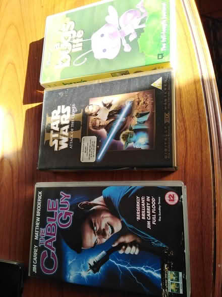 Photo of free 3 x vhs tapes (Newbridge BA1) #1