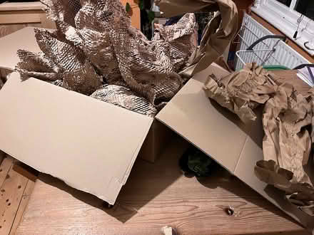 Photo of free Large box and loads of packing (Cambridge CB1 (Romsey)) #1