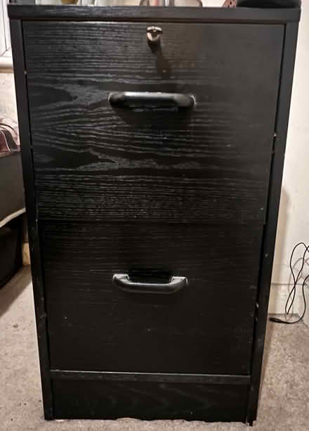 Photo of free 2 Drawer unit Bedside/Office (Sidcup DA14) #1