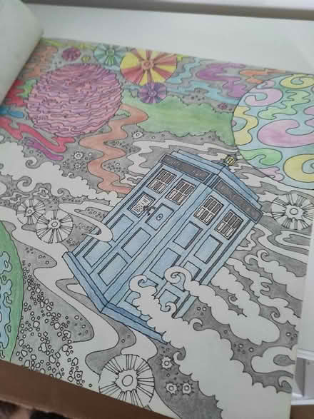Photo of free Doctor Who colouring book (Dursley GL11) #3
