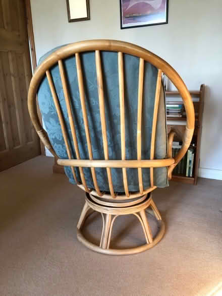 Photo of free Bamboo Swivel Chair (Forest Wood LD8) #3