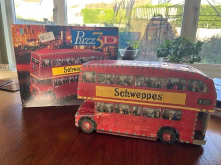 Photo of free 3D puzzle London bus (Worle BS22) #1