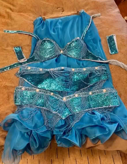 Photo of free turquoise belly dance costume (Brookland, DC) #1
