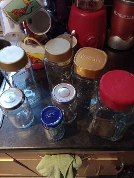 Photo of free Collection of assorted clean jars (Carrington M31) #1