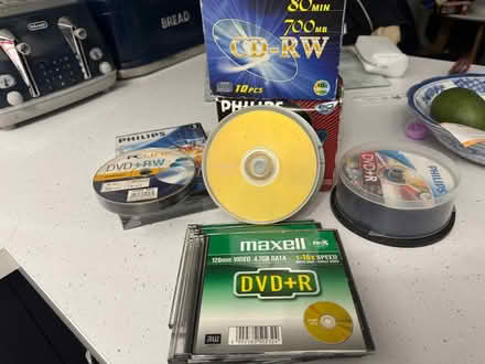 Photo of free Box of CD-R and DVD-R discs/CD Covers New (Ballumbie DD4) #2