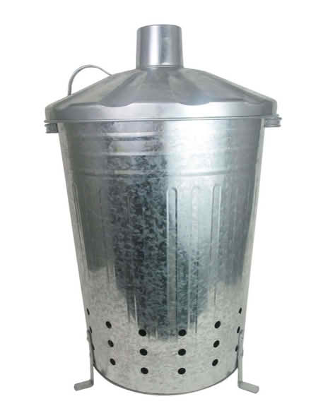 Photo of Metal drum for burning (Langley SL1) #1