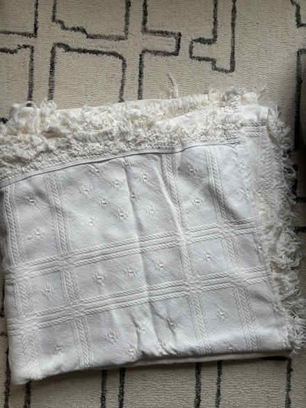 Photo of free Vintage bedspread/blanket (Rego Park) #1