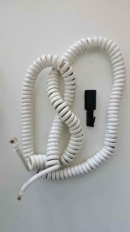 Photo of free Telephone handset extendable cable (Townsend AL3) #1