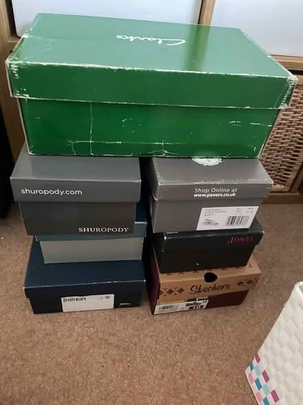 Photo of free Various sizes….Empty shoe boxes (Southbourne, PO10) #1