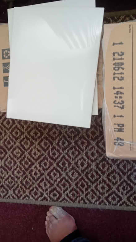 Photo of free white tiles (Wellsway BS31) #2