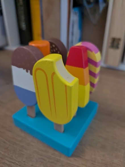 Photo of free Wooden toy ice creams (SW9) #1