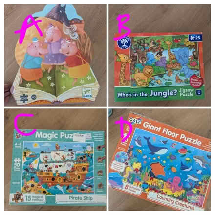 Photo of free Kids puzzles - age 3-5 (SW9) #1