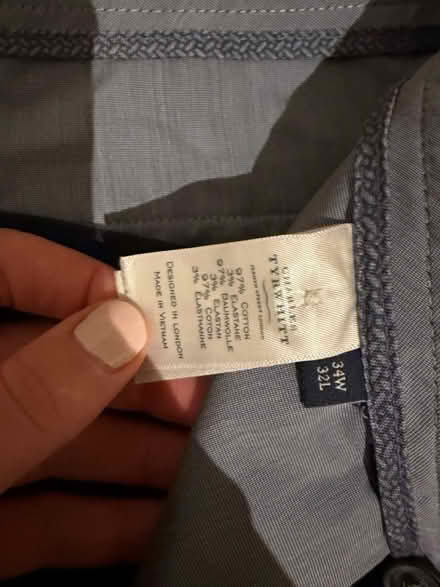 Photo of free Charles Tywheet Pants (Earls Court) #2