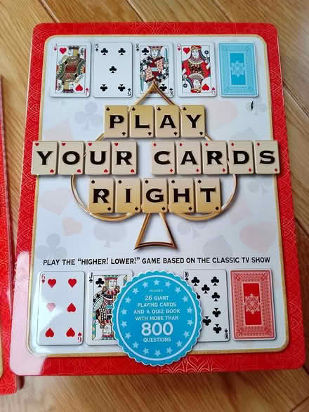 Photo of free Game - Play Your Cards Right (Moreton Hall BSE) #1