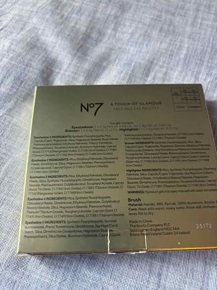 Photo of free Unused No7 make up palette (Belper. DE56) #3