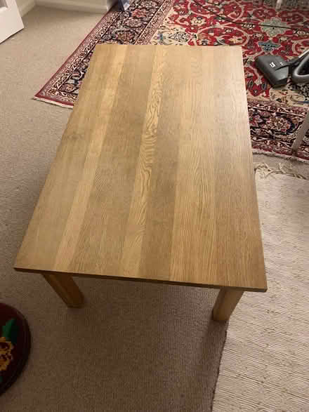 Photo of free Oak coffee table (BN20) #3