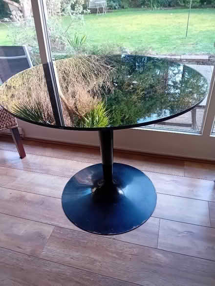 Photo of free Glass Dining table (Willingdon BN22) #3