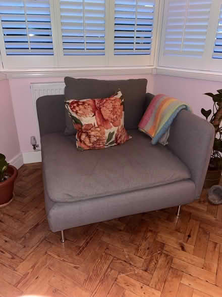 Photo of free IKEA Soderhamn corner chair (Oadby LE2) #2