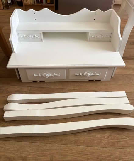 Photo of free White dressing table & stool (Erith DA17) #1
