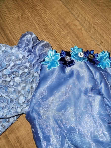 Photo of free Blue maxi evening/party dress (Leytonstone, E11) #1