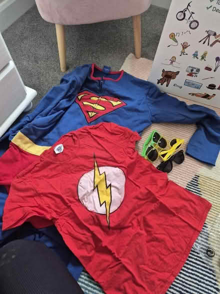 Photo of free Men's clothes, sunglasses and books (Minster Lovell OX29) #1