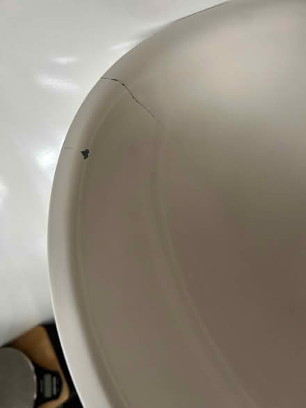 Photo of free x3 White/Chrome Gas Lift Bar Stools (Mossley - OL5) #3