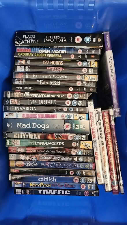 Photo of free DVDs, c.2 dozen (Townsend AL3) #1