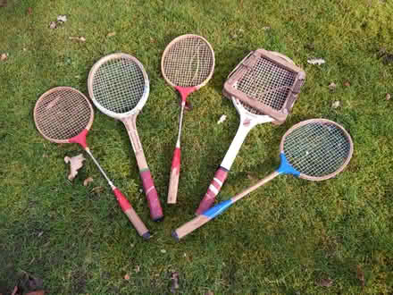 Photo of free Assorted old badminton rackets (Gorse Hill GU22) #1