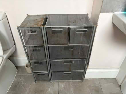 Photo of free Bathroom wire cabinet (Cheam SM2) #2