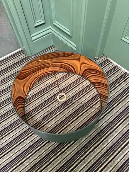 Photo of free Large lamp shade (Burham Rochester) #1