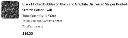 Photo of free 1 yard fabric (Friendship Heights) #1