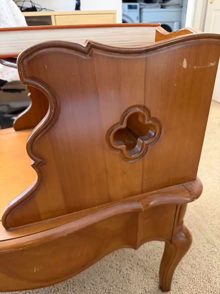 Photo of free Vintage side table w/ drawer (Mountain View San Antonio) #3