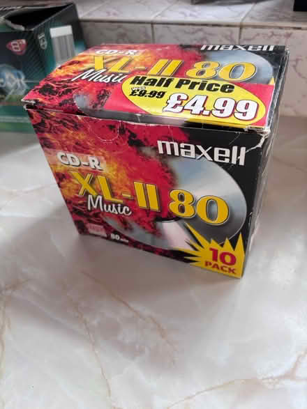 Photo of free Maxell CD-R x8 (SK9) #2