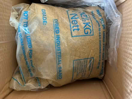 Photo of free 12.5kg dried industrial sand (South Acton, W4) #1