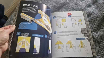 Photo of free Star wars origami (Kirk Hallam DE7) #3