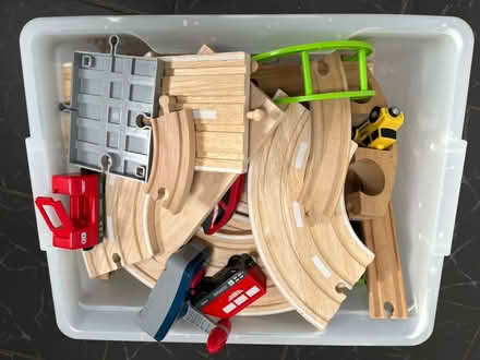 Photo of free Kids wooden train set Brio Ikea (Cardiff, llandaff cf5) #1