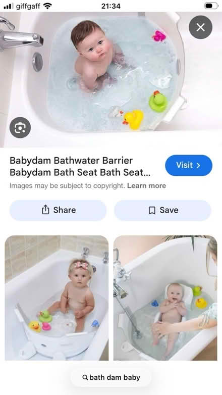 Photo of free Baby bath dam (Shrewsbury) #1